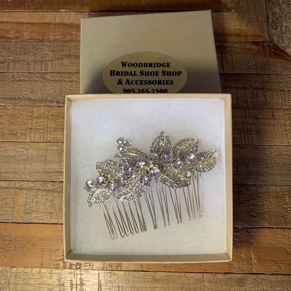 🍁Autumn inspired Swarovski Custom Wedding Hair Comb - Picture 2 of 5